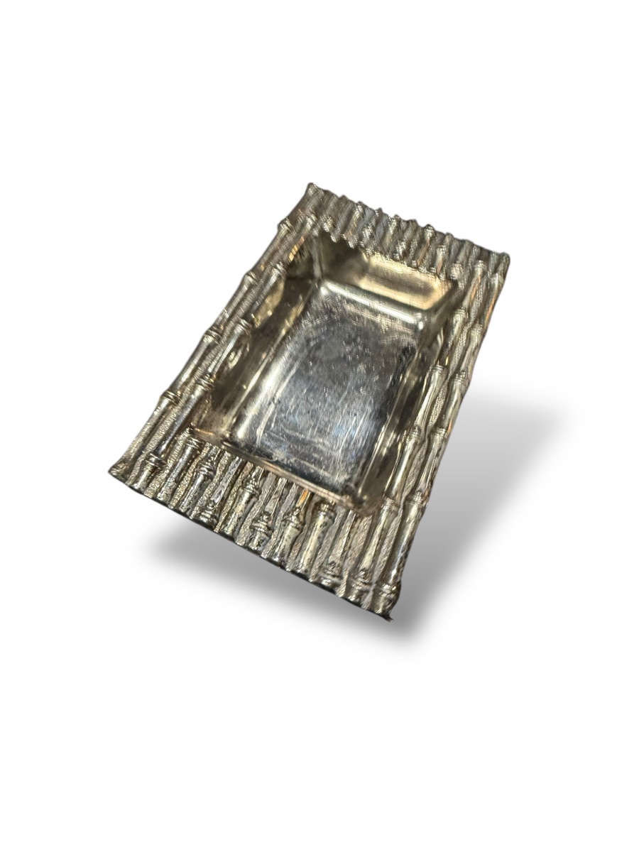 Vide-poche motif bambous Maria Pergay pour Maison Baguès-photo-2