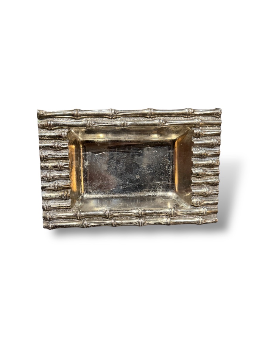 Vide-poche motif bambous Maria Pergay pour Maison Baguès-photo-2