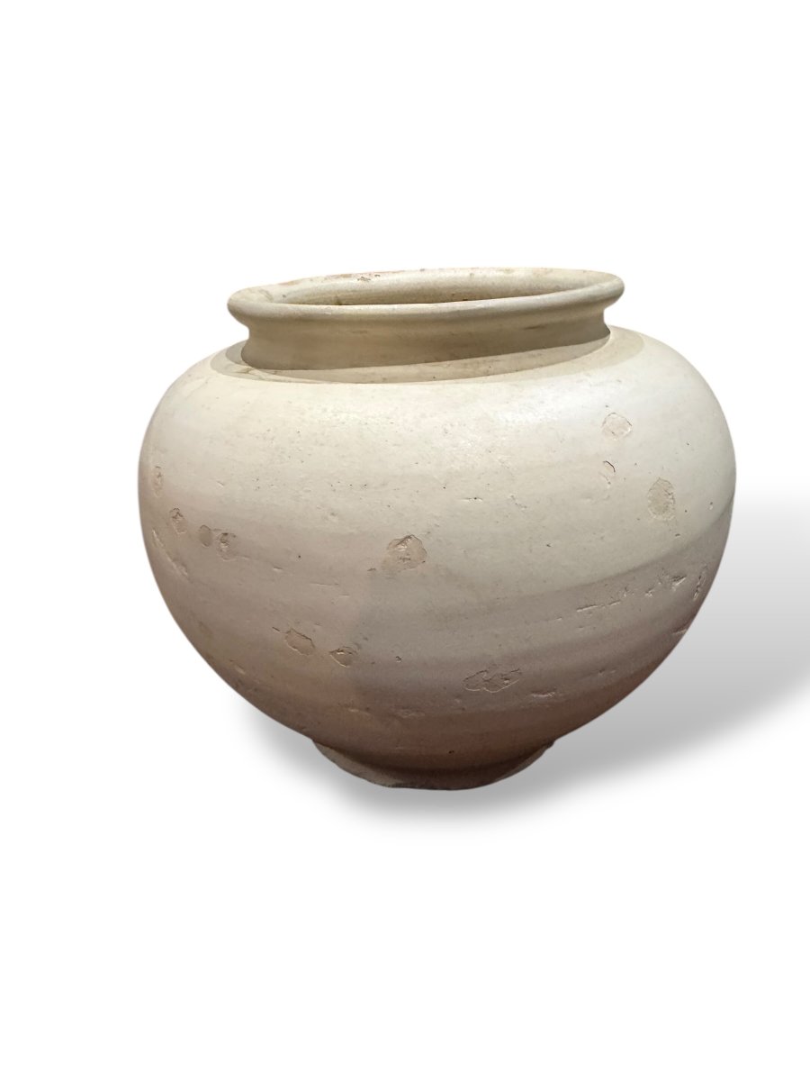 White Glazed Pot, China, Tang Dynasty-photo-4