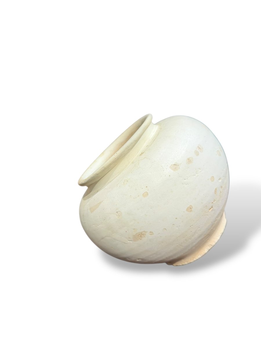 White Glazed Pot, China, Tang Dynasty-photo-3