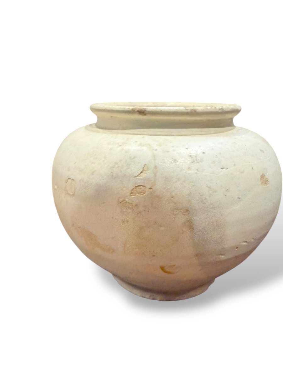 White Glazed Pot, China, Tang Dynasty-photo-7
