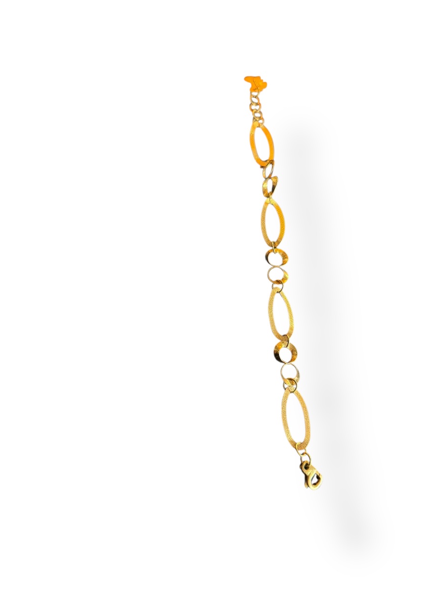 18k Gold Butterfly Bracelet-photo-4