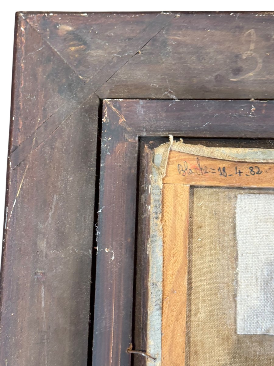 Henri d'Anty, Maternity, Oil On Canvas-photo-3