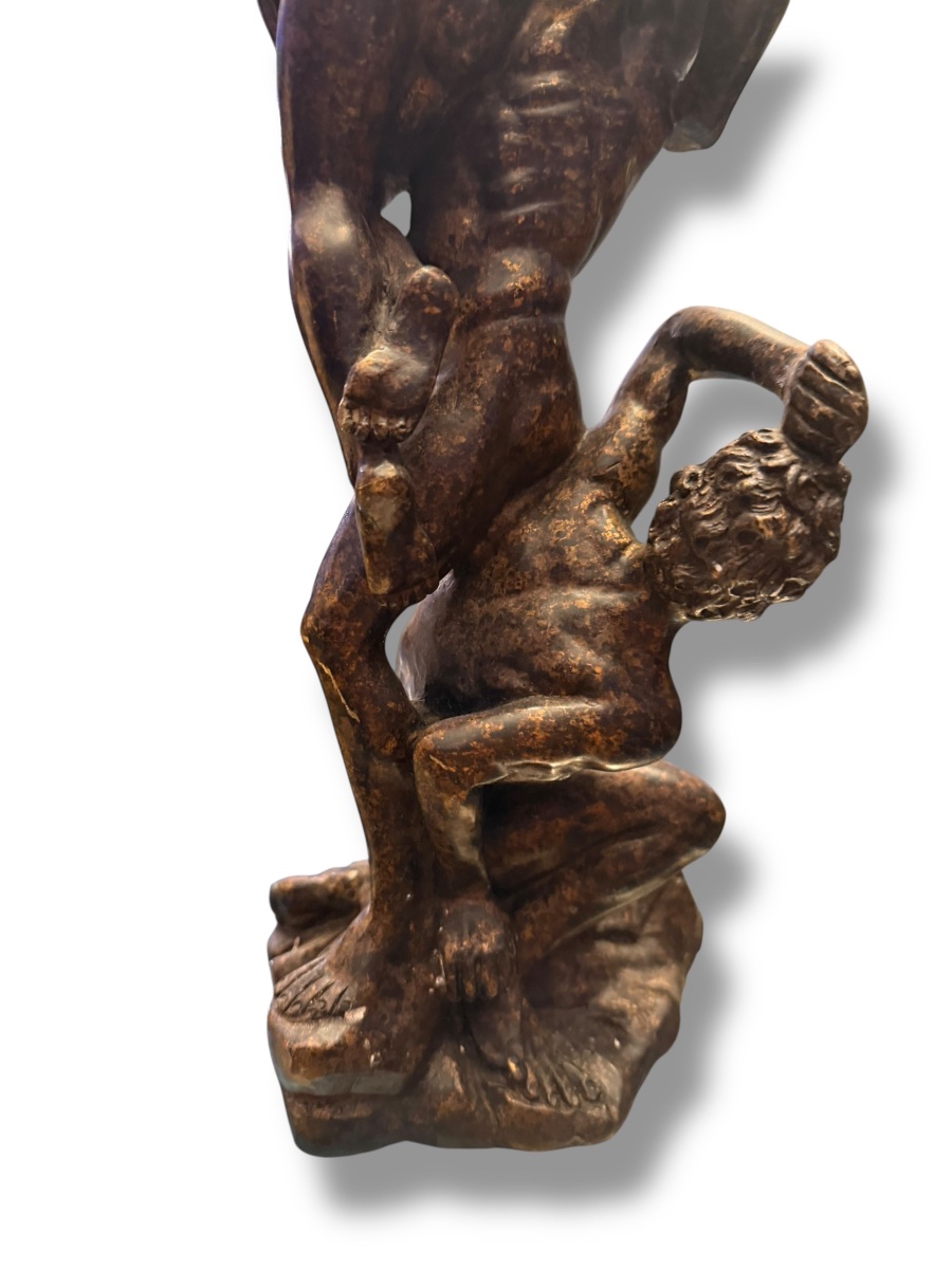 L’enlèvement des Sabines bronze d’après Jean de Bologne Giambologna-photo-7