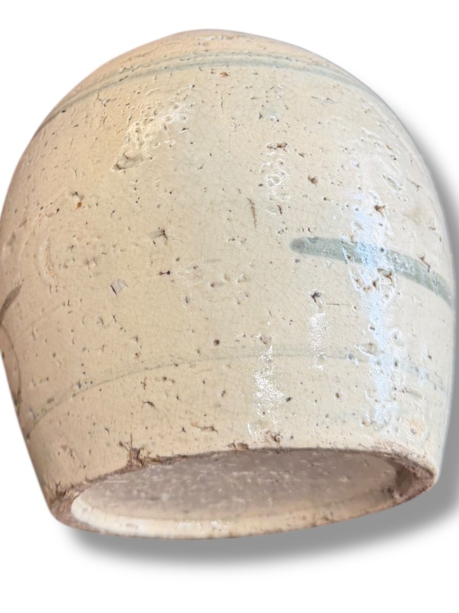 19th Century Chinese Glazed Stoneware Ginger Jar, Qing Dynasty-photo-3