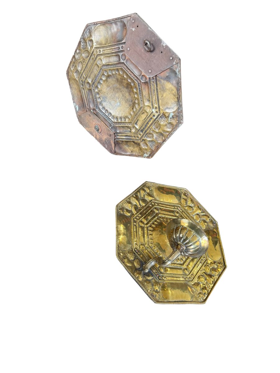 Paire de réflecteurs appliques XVIII eme-photo-3