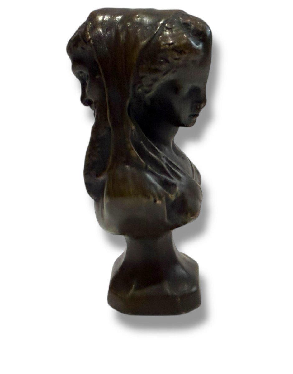 Cachet Janus en Bronze XIXeme double face 