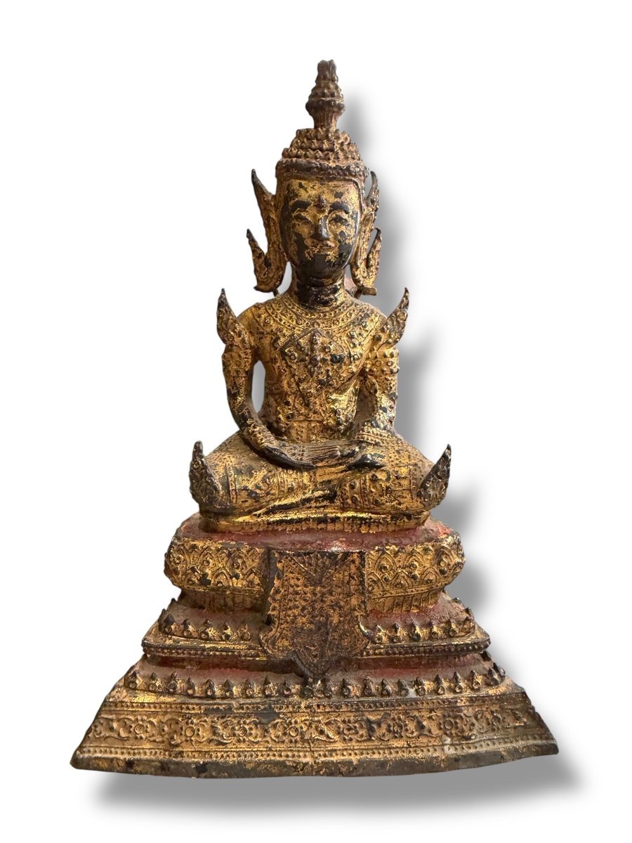 Bouddha Shakyamuni Siam XIXeme-photo-4