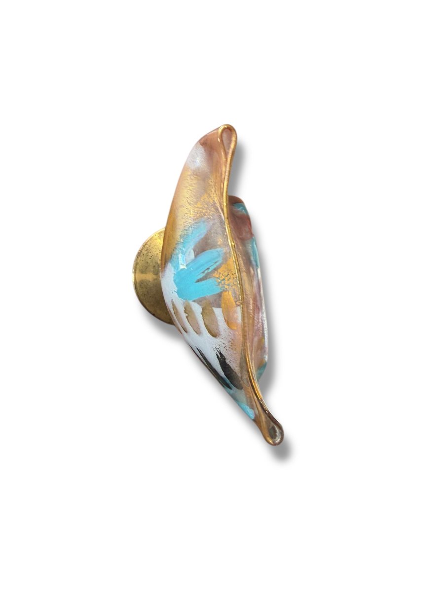 Jean-Paul VAN LITH  Verre polychrome-photo-2