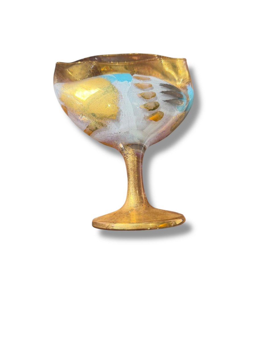 Jean-Paul VAN LITH  Verre polychrome-photo-3