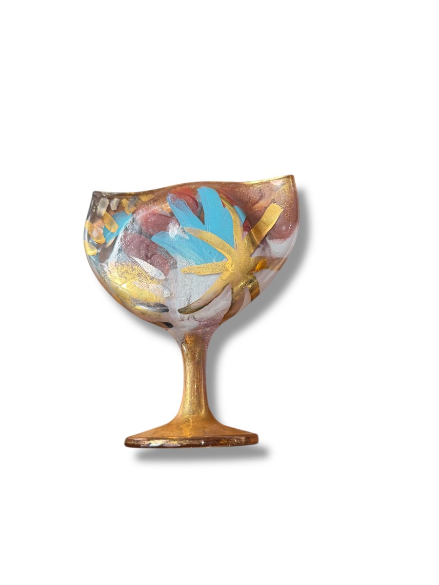 Jean-Paul VAN LITH  Verre polychrome-photo-4