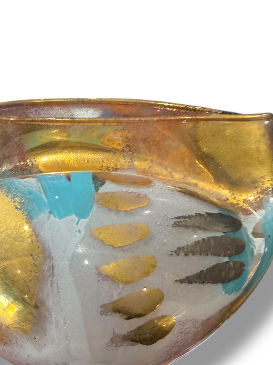 Jean-Paul VAN LITH  Verre polychrome-photo-4