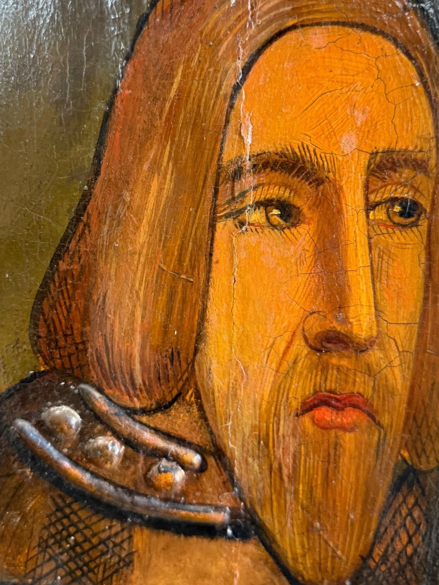 Huge Painting, Castilian School, The Royal Court-photo-3