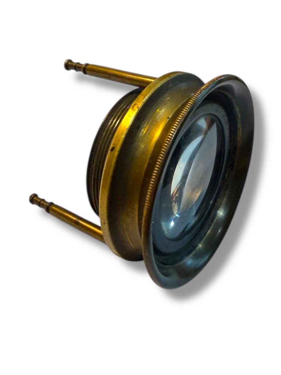 Loupe convexe tripode XIXeme-photo-1