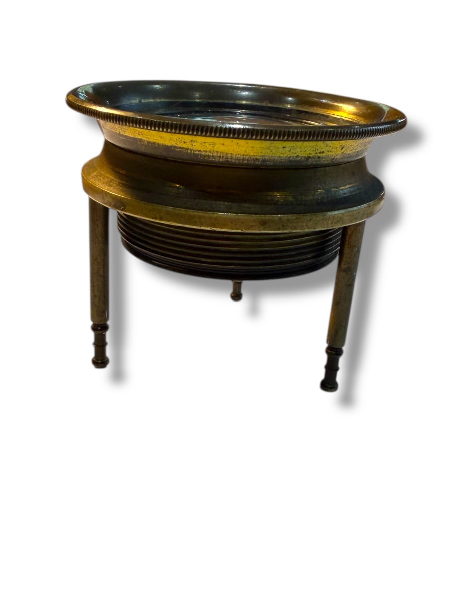 Loupe convexe tripode XIXeme-photo-4