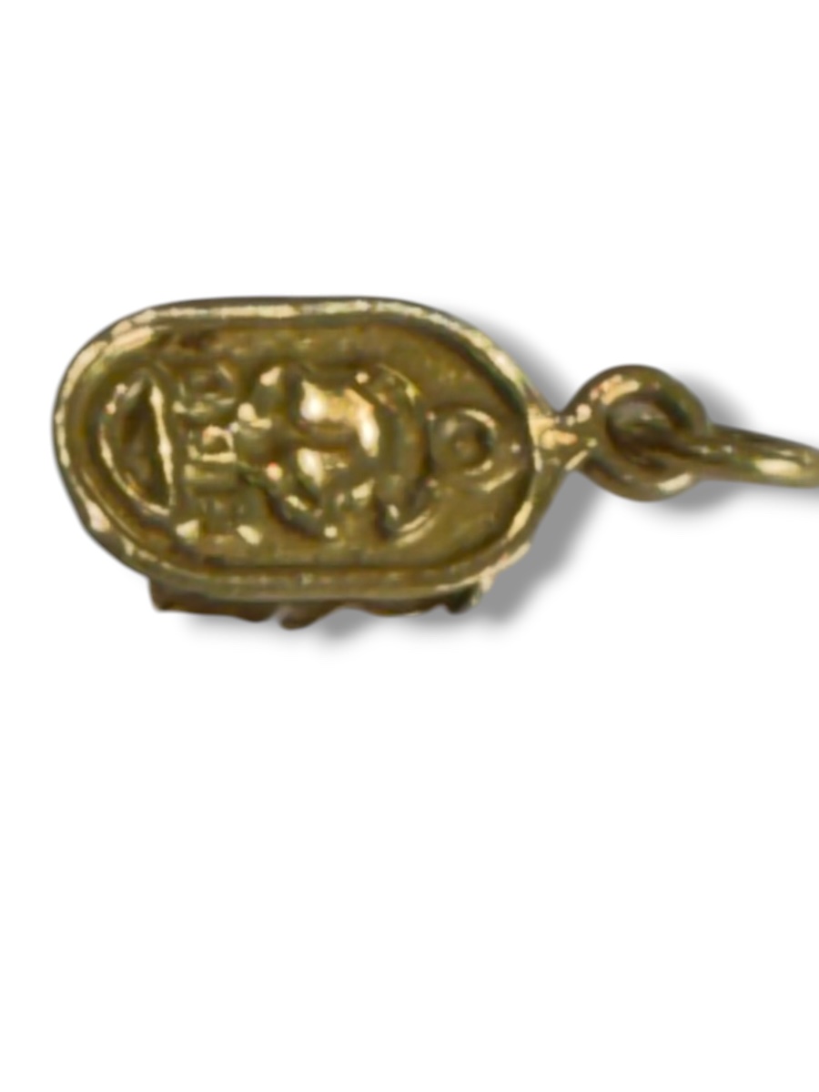 Pendentif scarabée or 18 carats -photo-1