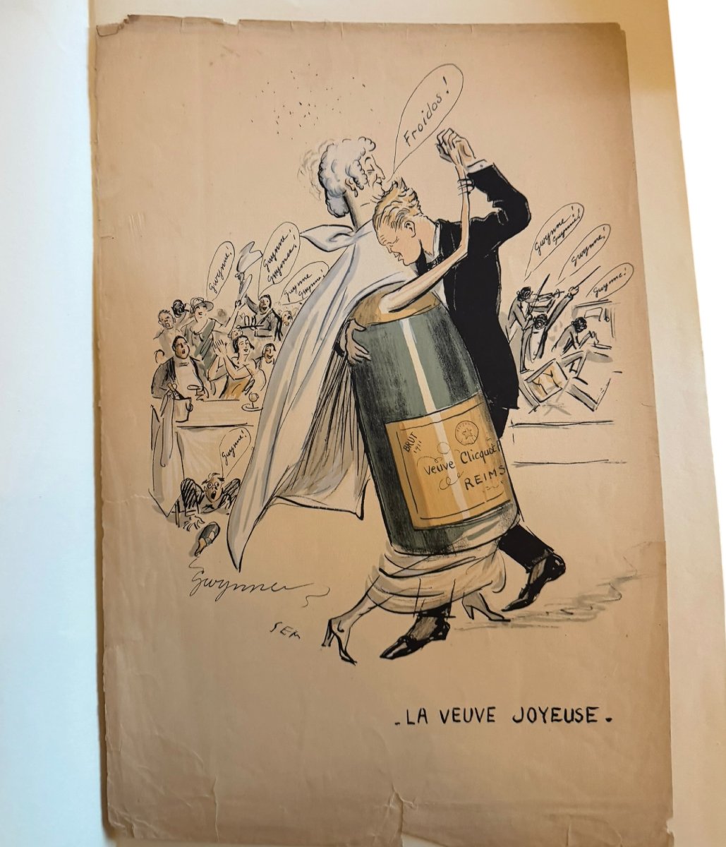 Georges Goursat Dit Sem La Veuve Joyeuse-photo-3