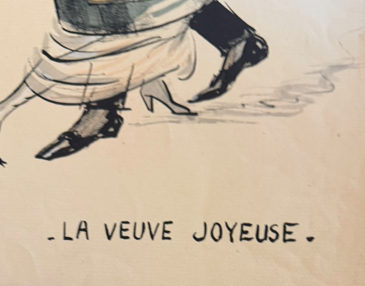 Georges Goursat Dit Sem La Veuve Joyeuse-photo-4