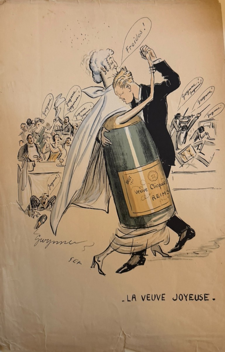 Georges Goursat Dit Sem La Veuve Joyeuse