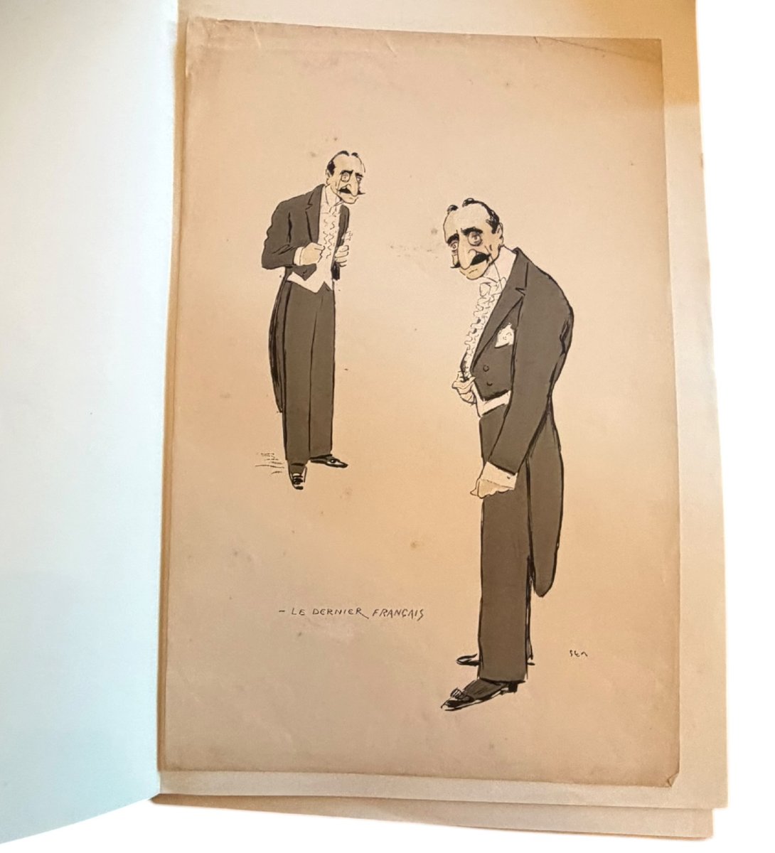 Georges Goursat Dit Sem Le Dernier Français Lithograph-photo-4