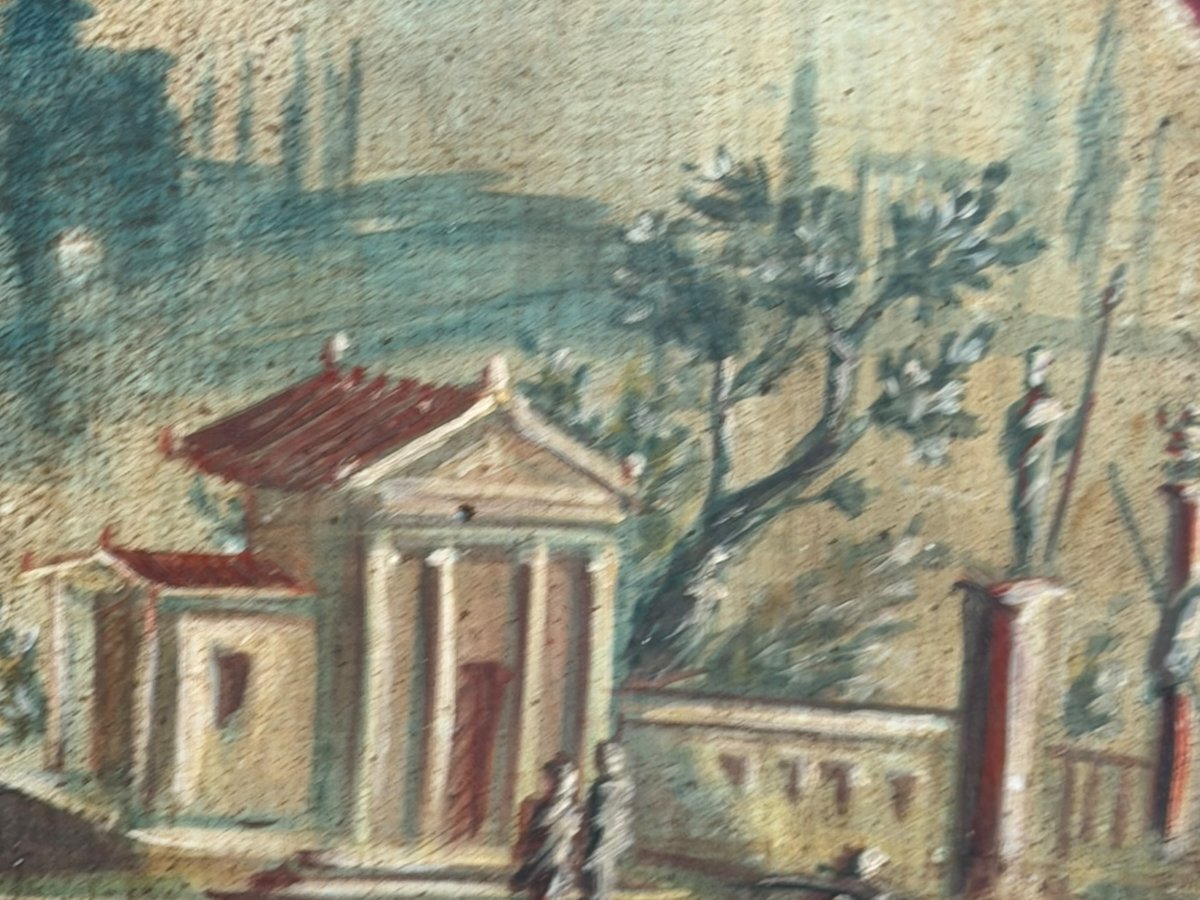 Ruine italienne peinture a fresco -photo-2