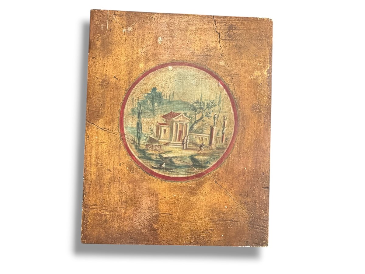 Ruine italienne peinture a fresco -photo-4