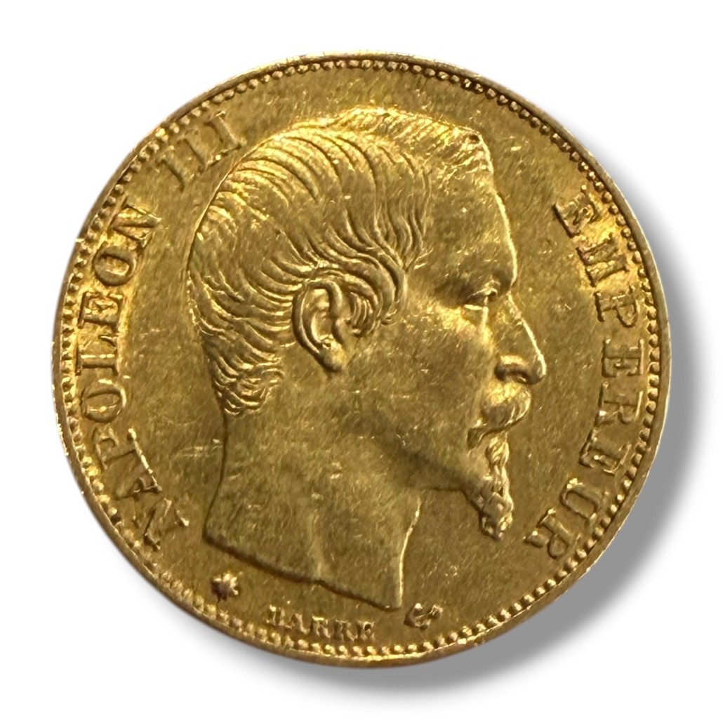 Coin 20 Francs Or Napoléon III Tête Nue 1859