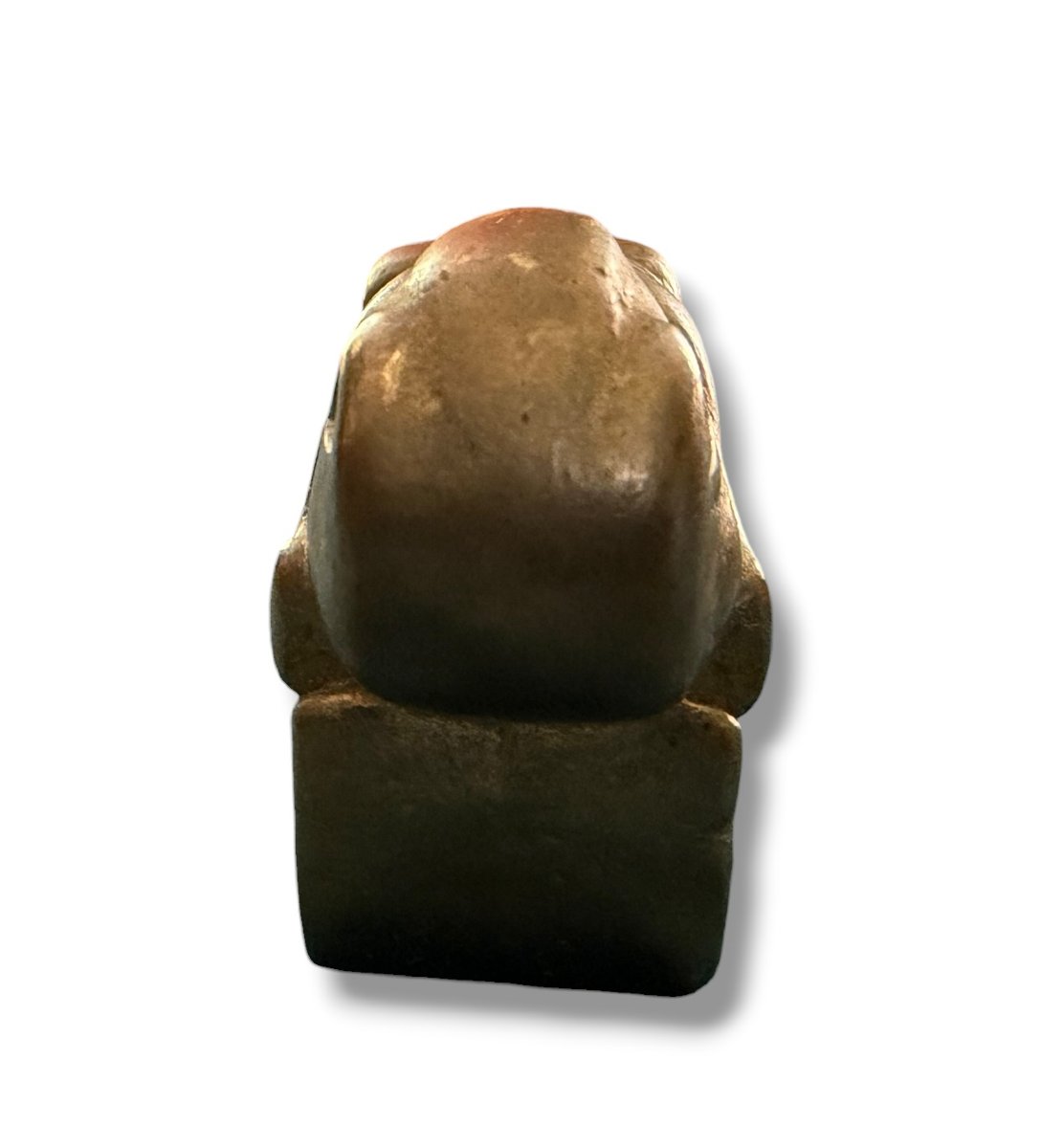 Michel ZACHARIOU pour PIERON Salamandre en bronze doré-photo-8