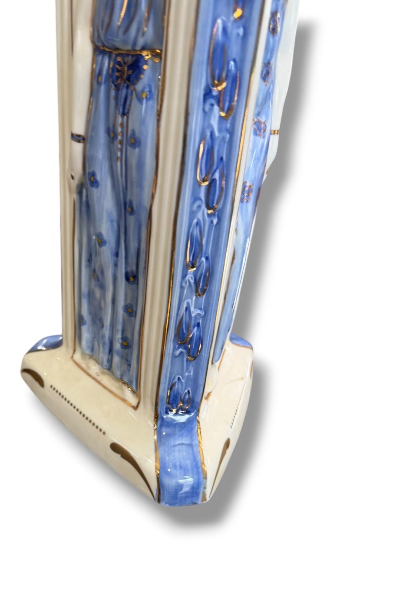 Duchaussy In Limoges Art Deco Porcelain Nightlight-photo-4