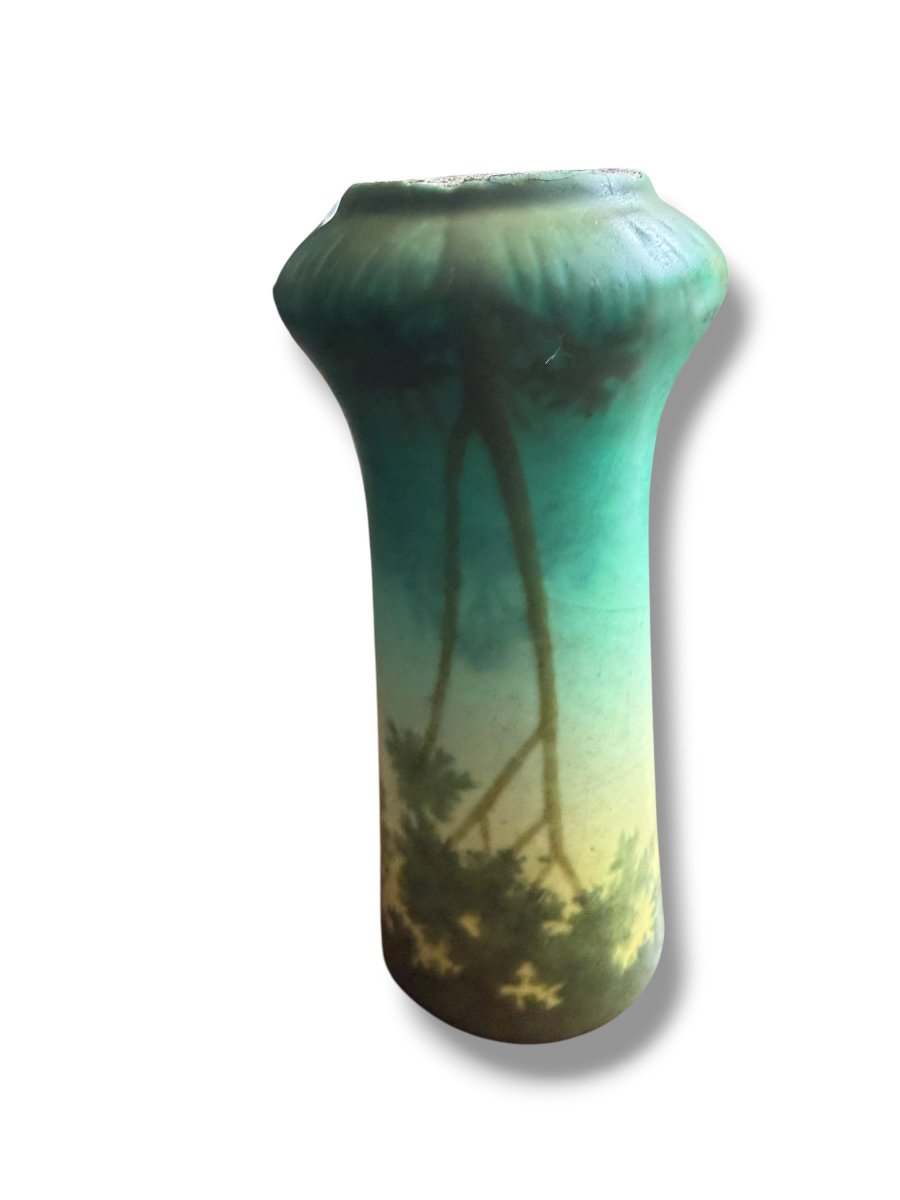 Almaric Walter Vase With Lake Landscape Design-photo-3