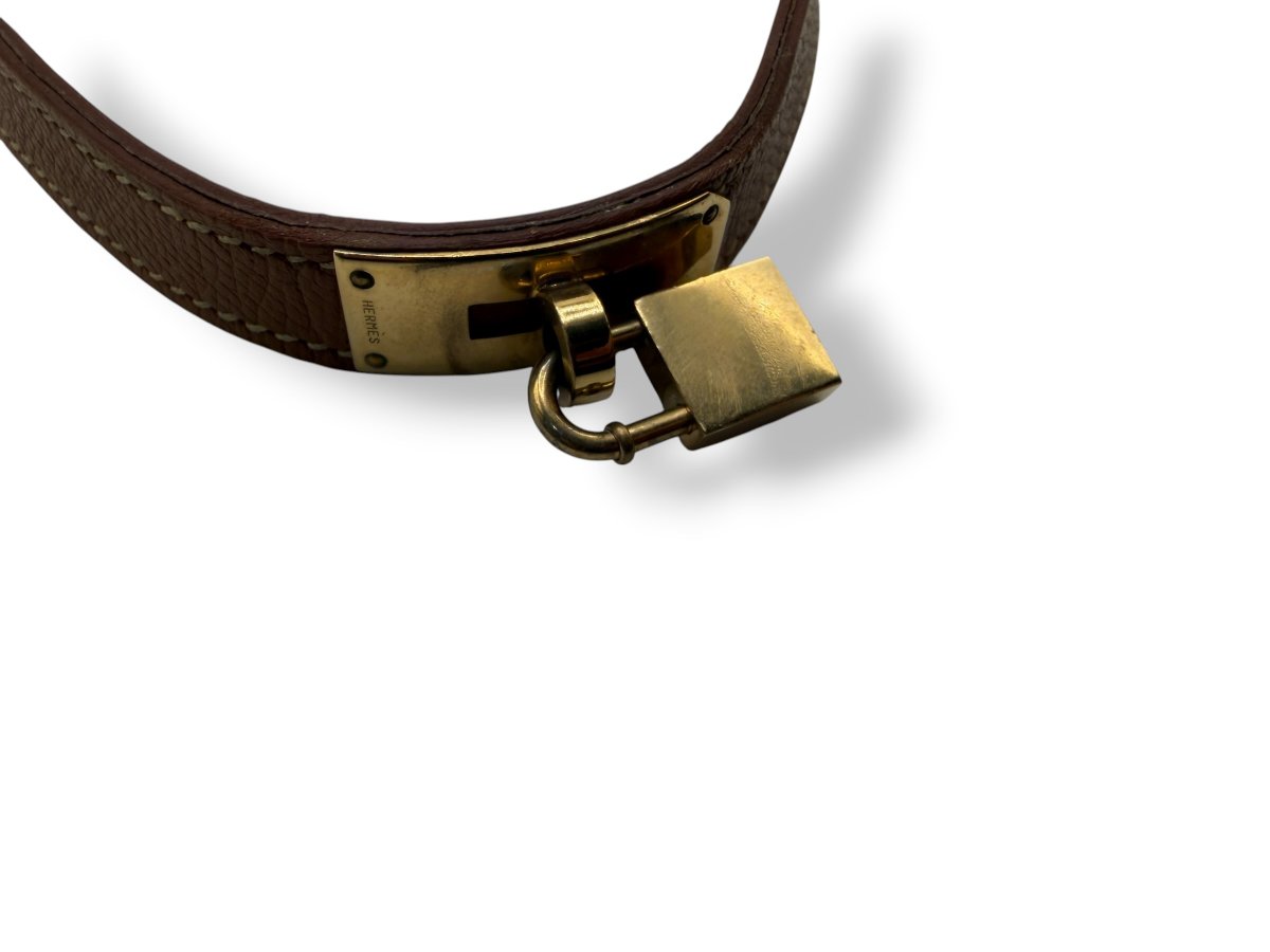 Hermes Leather Dog Collar-photo-2