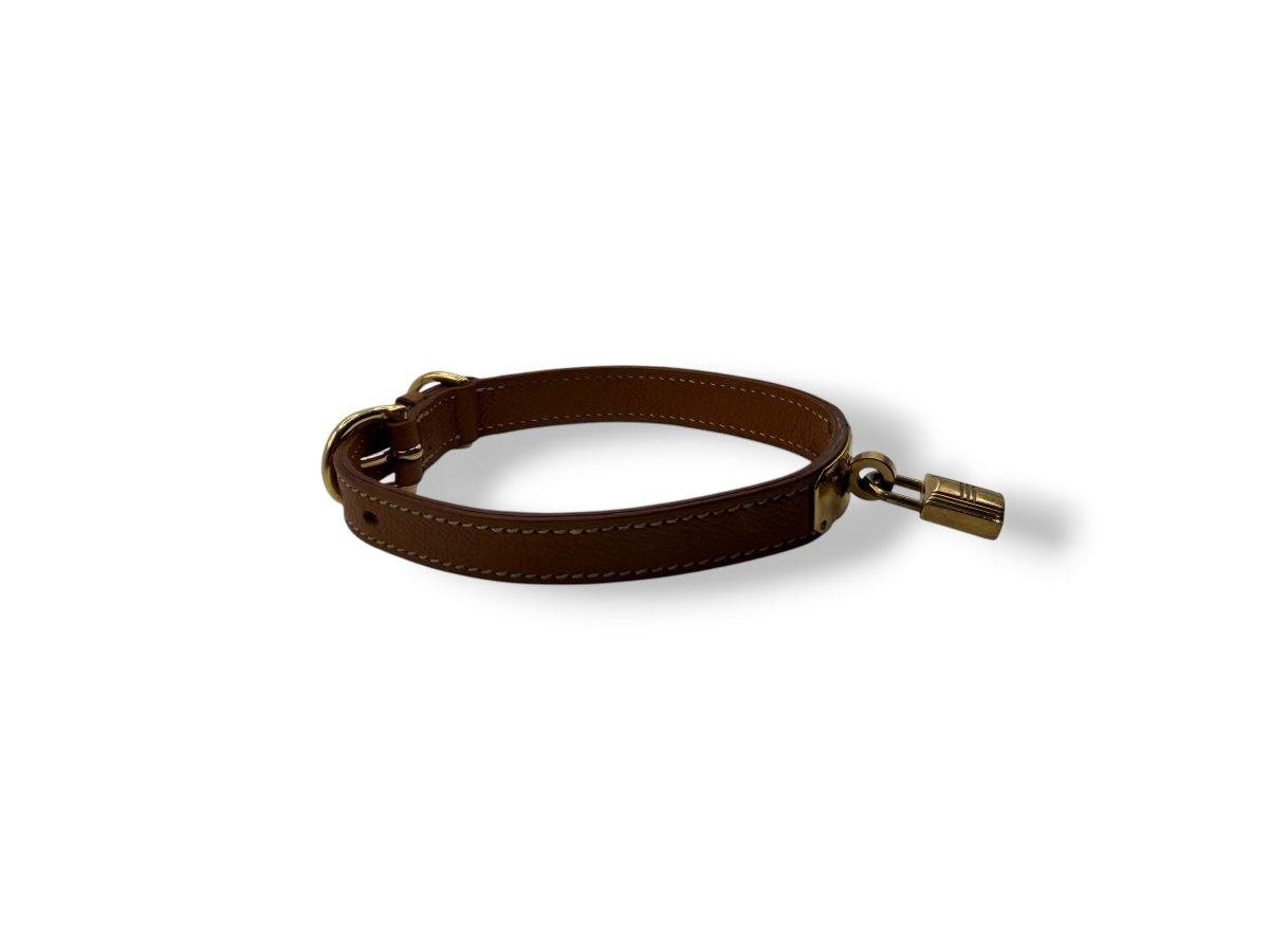 Hermes Leather Dog Collar-photo-3