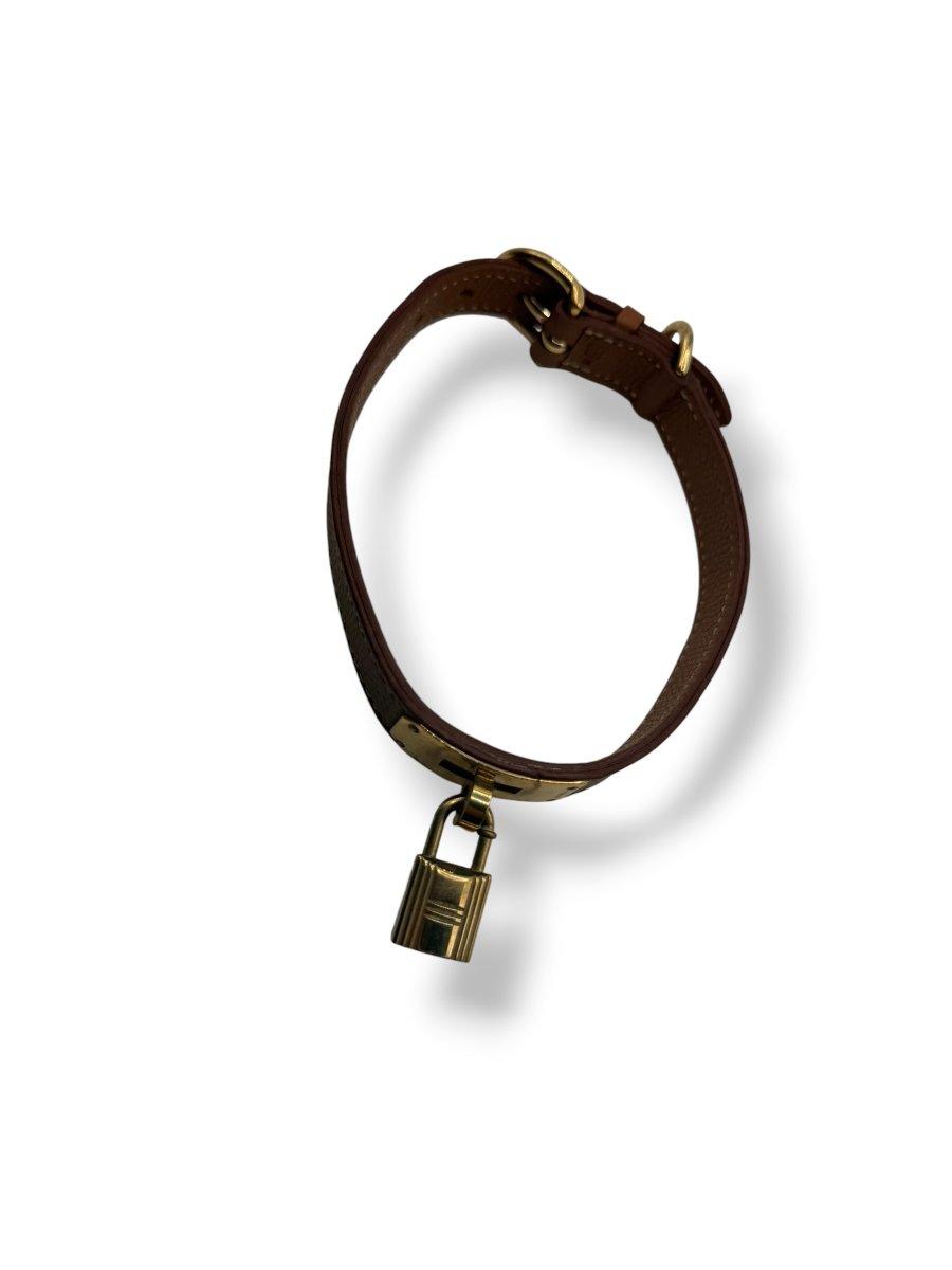 Hermes Leather Dog Collar-photo-4