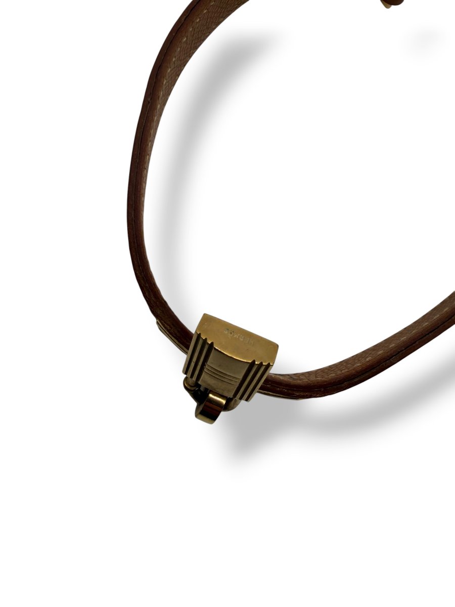 Hermes Leather Dog Collar-photo-5