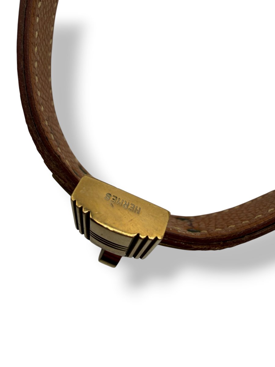 Hermes Leather Dog Collar-photo-6