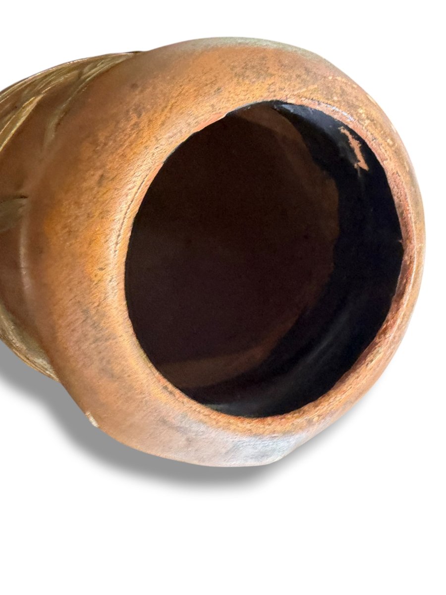 Desrousseaux Art Nouveau Ovoid Vase-photo-2