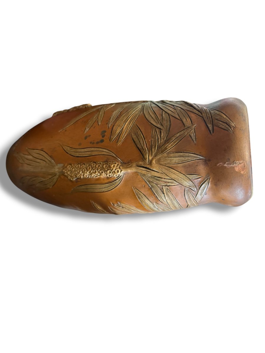 Desrousseaux Art Nouveau Ovoid Vase-photo-5