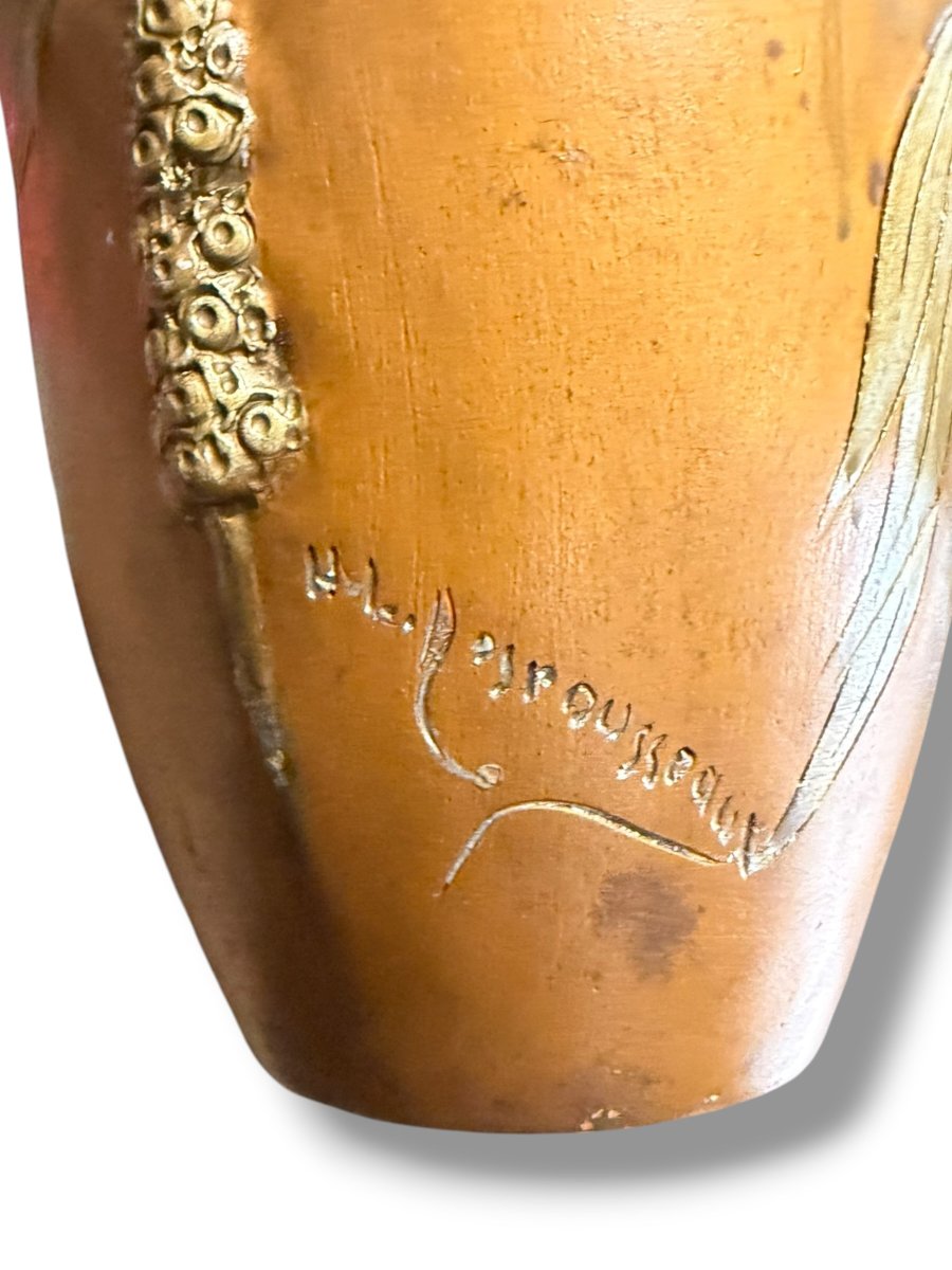 Desrousseaux Art Nouveau Ovoid Vase-photo-6