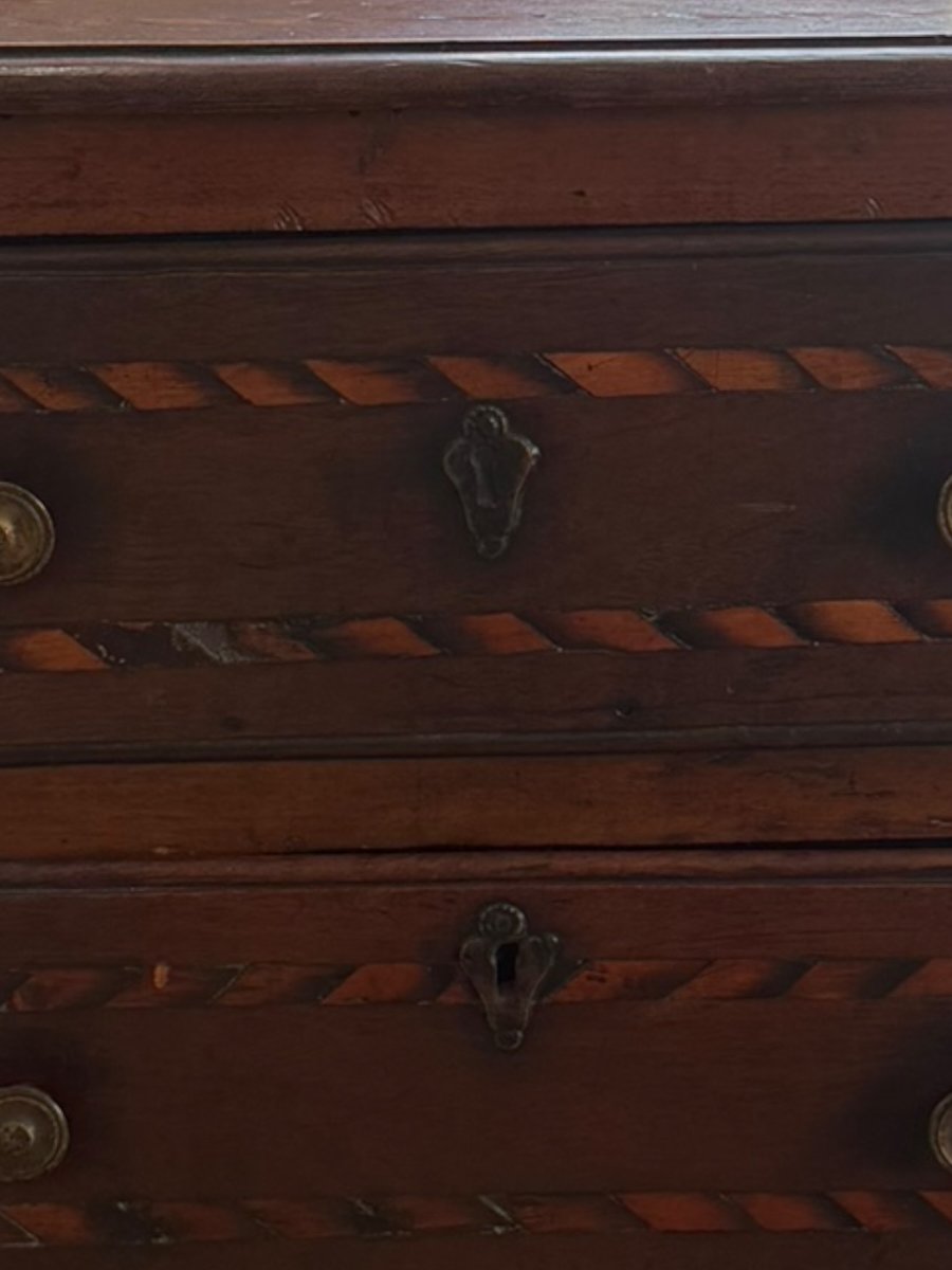19th Century Master's Chest Of Drawers-photo-5