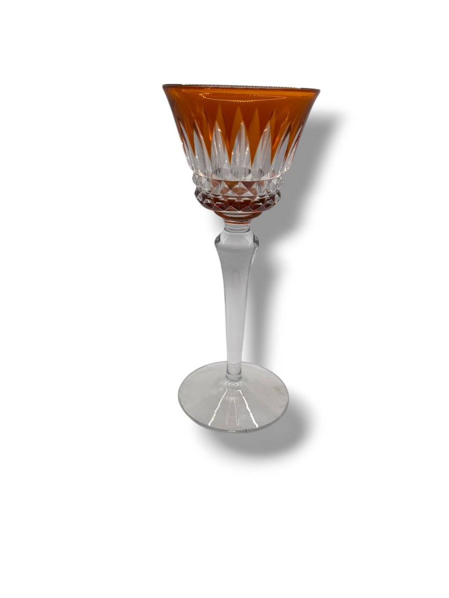 Baccarat Piccadilly 6 Rohemer Cristal Color Glasses-photo-1