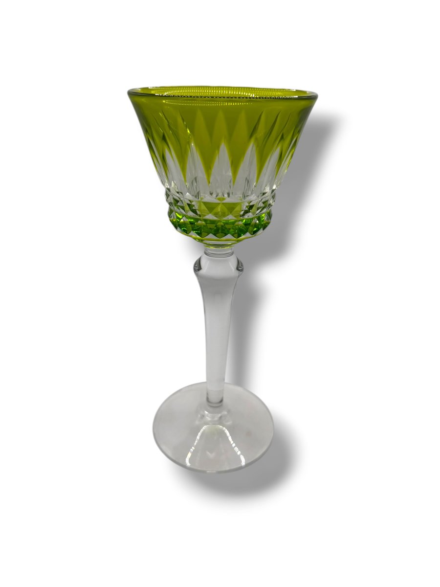 Baccarat Piccadilly 6 Rohemer Cristal Color Glasses-photo-3