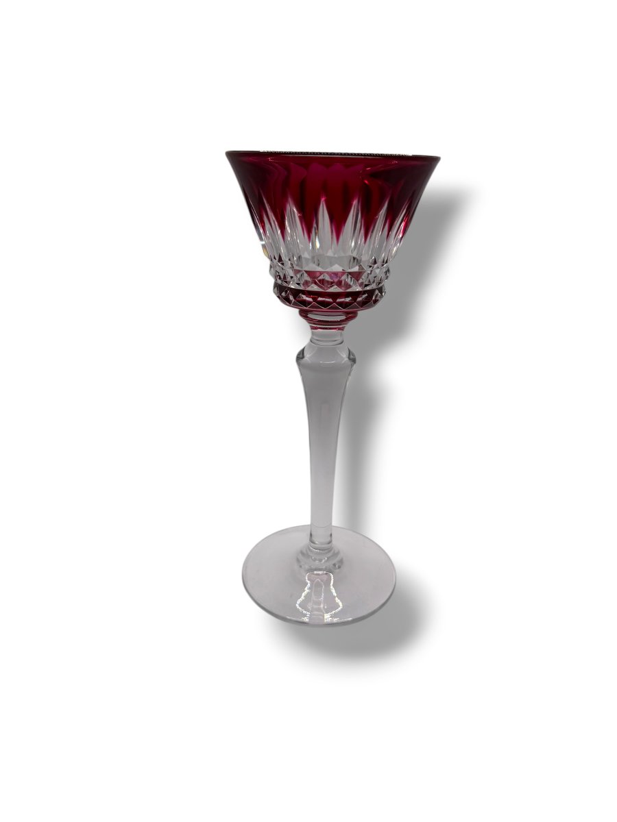 Baccarat Piccadilly 6 Rohemer Cristal Color Glasses-photo-4