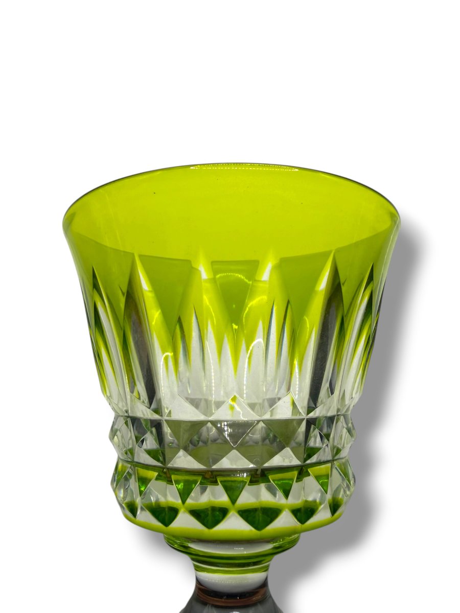 Baccarat Piccadilly 6 Rohemer Cristal Color Glasses-photo-7