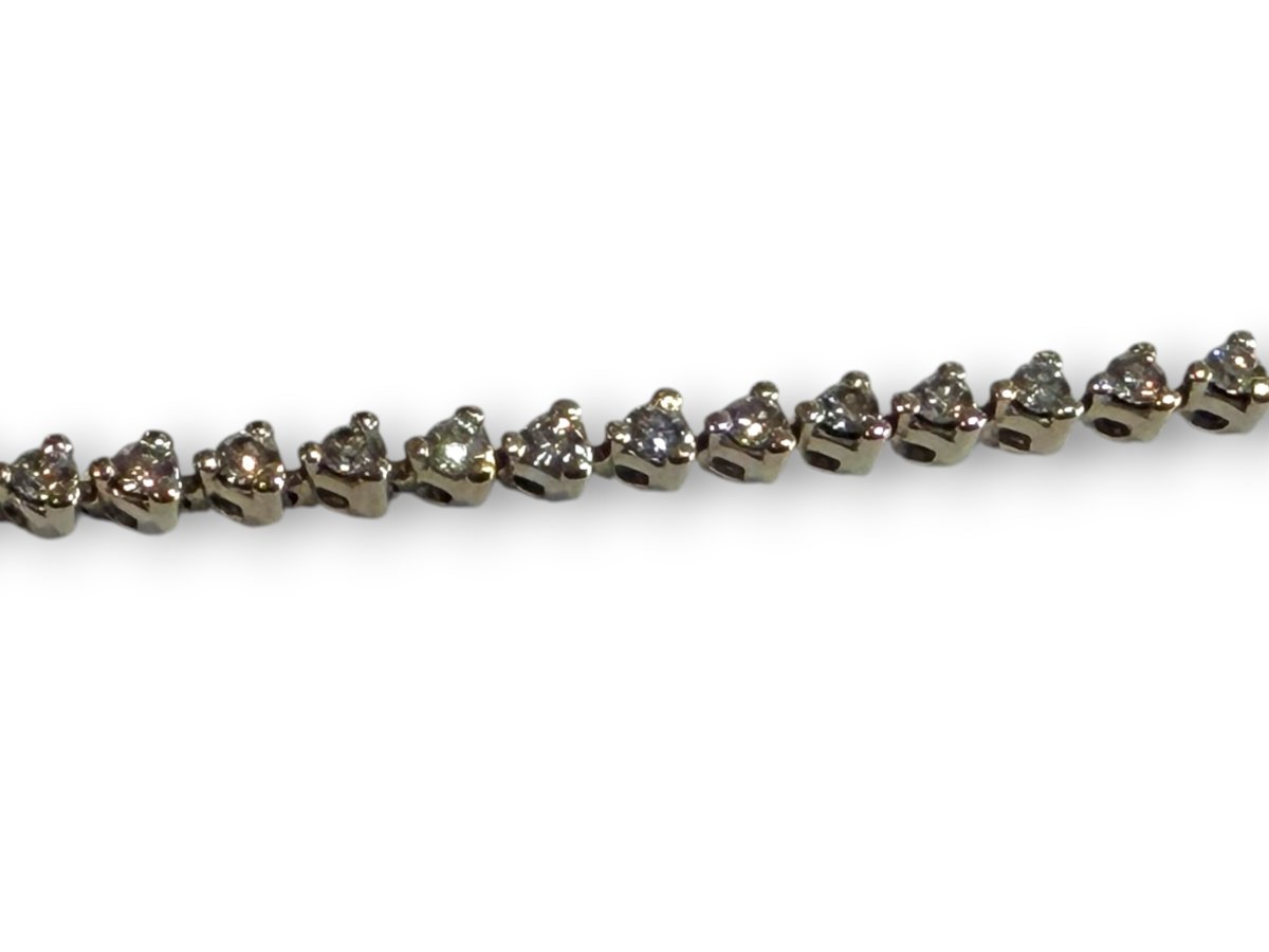 Bracelet rivière de diamant -photo-4
