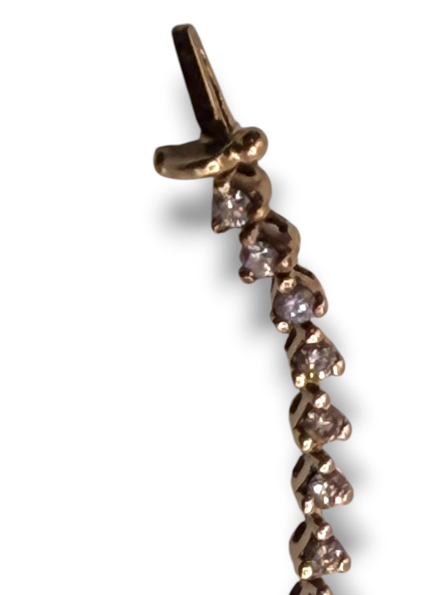 Bracelet rivière de diamant -photo-2