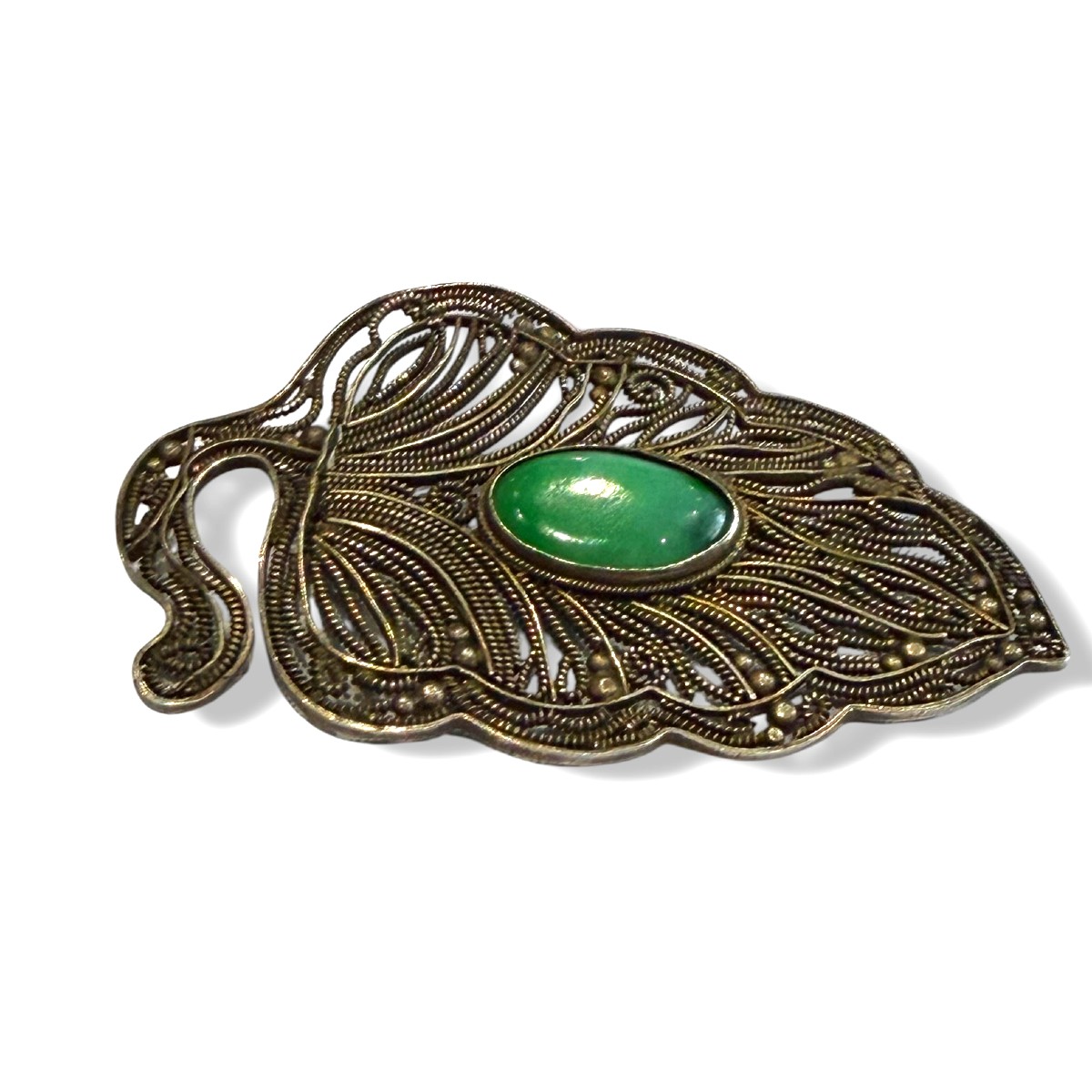 Jade Brooch