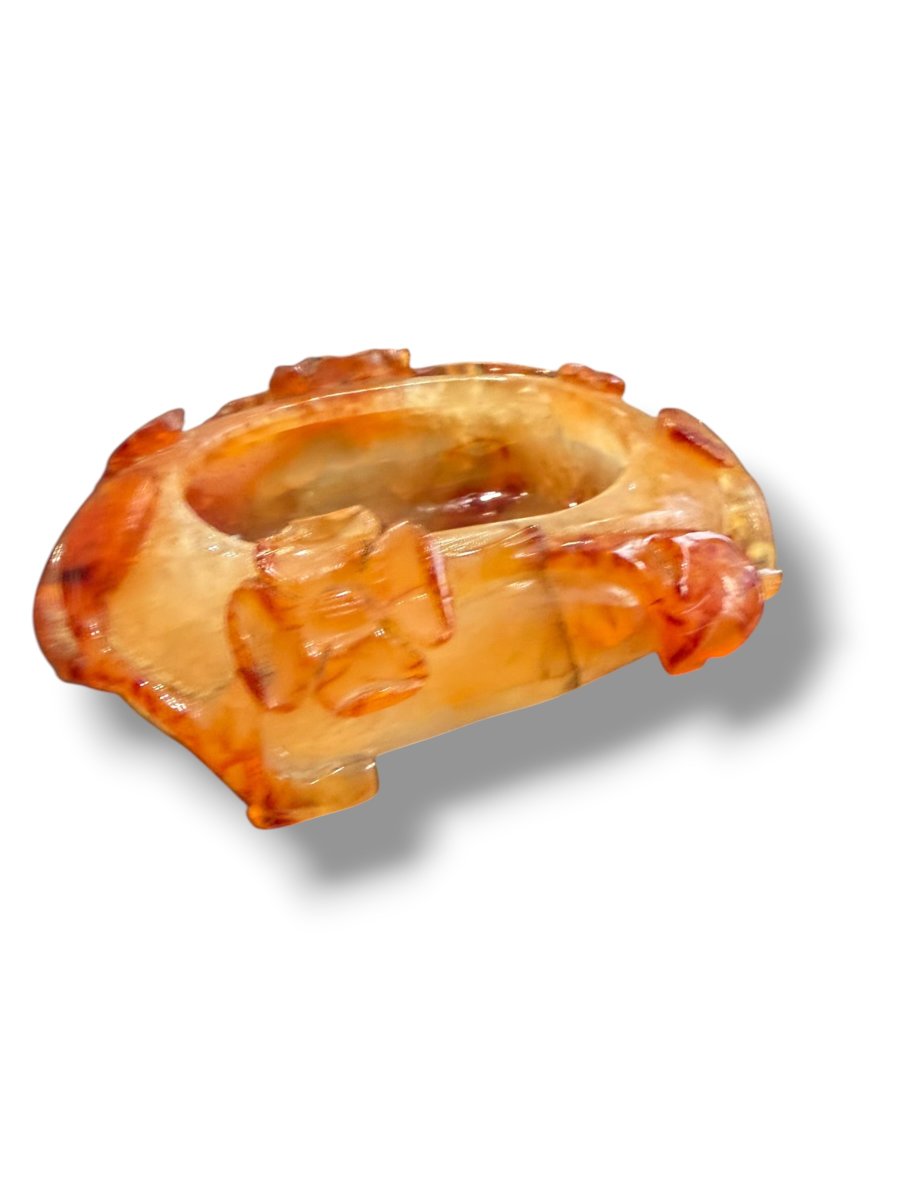 China Brush Rinse In Fire Agate-photo-3
