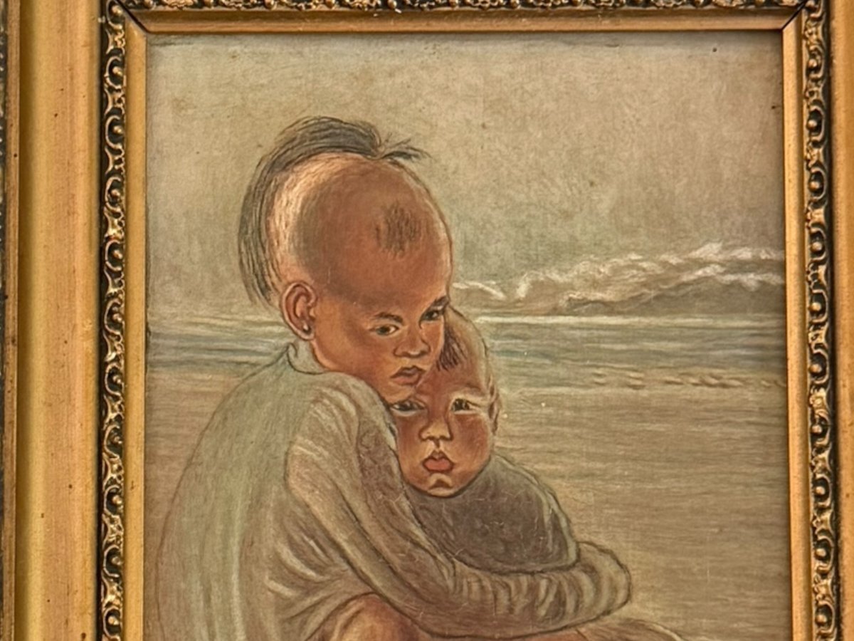 Indochinese School Portraits By The Sea E. Pourtau-photo-3