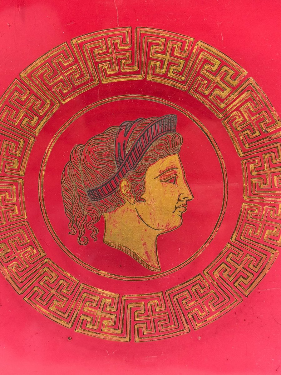 Coupelle en verre rouge Empire-photo-6