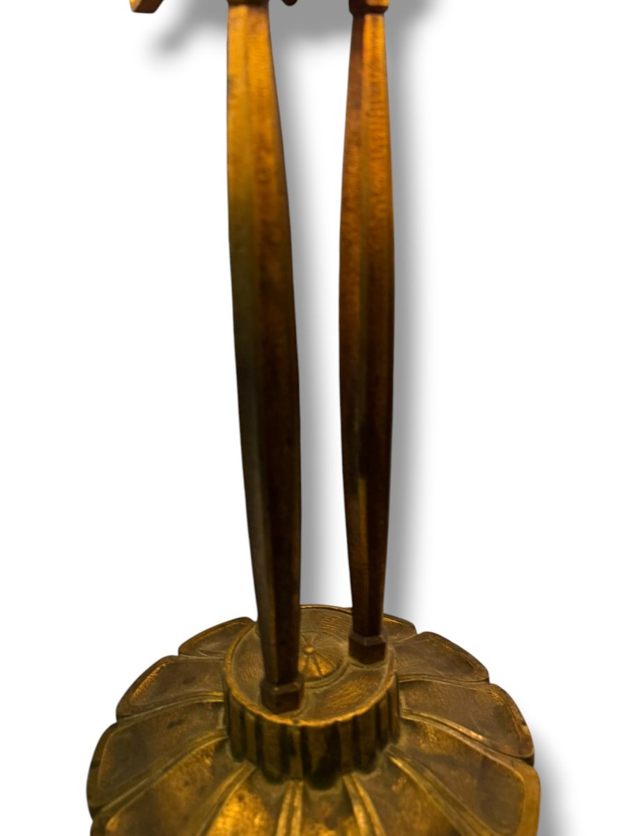 Importante lampe Art Deco -photo-2